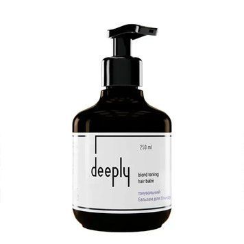 Тонувальний бальзам для блонду deeply 250 мл DP0021 фото