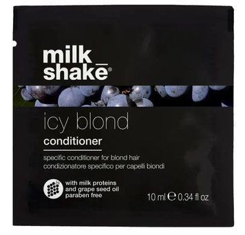 Milk Shake Icy Blond МІЛК ШЕЙК АЙСІ БЛОНД Кондиціонер для світлих і платинових блондинок 10мл НФ-00002359 фото